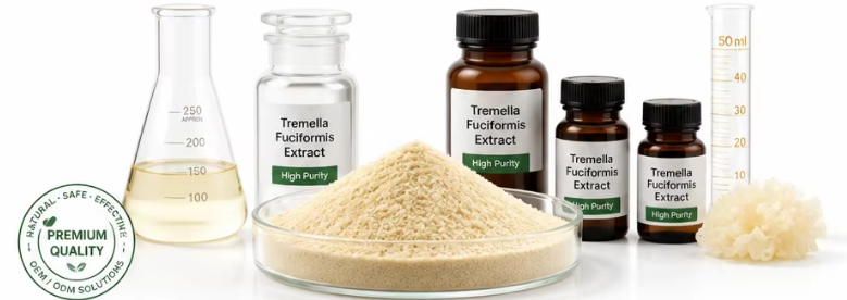 Custom Tremella Fuciformis extract options