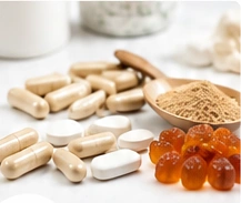 Mushroom blend powder for dietary supplements