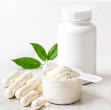Organic rice protein powder for dietary supplements
