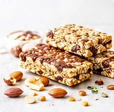 Organic rice protein powder for protein bars and snacks