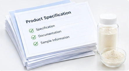 Review product specifications step