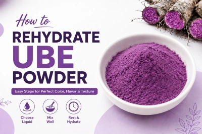 How to Rehydrate Ube Powder?