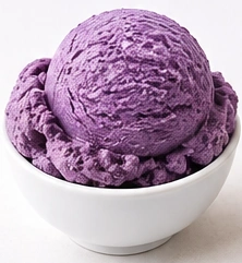 Ube ice cream